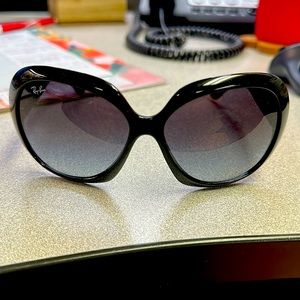 Black Jackie Oh Ray Ban sunglasses NEW
